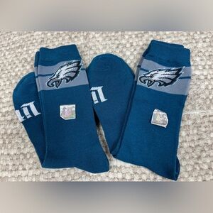 NEW Set Of 2 NFL Miller Lite Philadelphia Eagles Socks